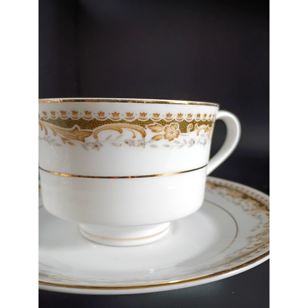 Signature Collection Select Fine China Queen Anne Made in Japan MCM Art Deco Vtg